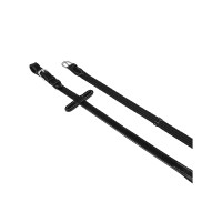 Redini Equestro con fibbie argentate Nero