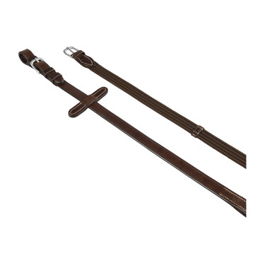 Redini Equestro con fibbie argentate Marrone scuro