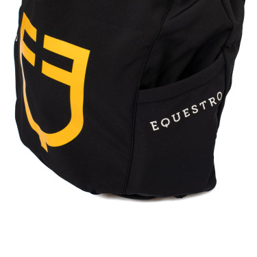 Borsa per casco Equestro con tasche laterali Nero