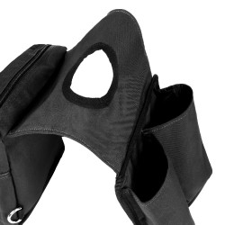 Borsa da sella western Lakota per pomo Nero