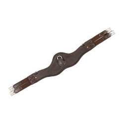 Sottopancia anatomico Equestro in pelle Marrone scuro