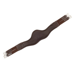 Sottopancia anatomico Equestro in pelle Marrone scuro