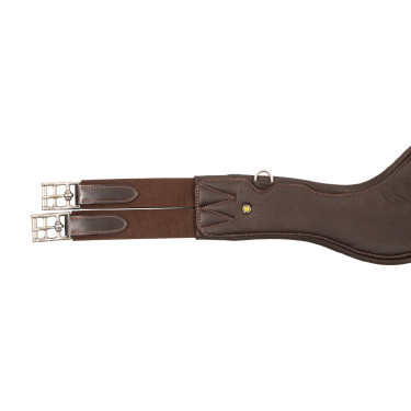 Sottopancia anatomico Equestro in pelle Marrone scuro