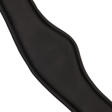 Sottopancia da dressage anatomico Equestro con badge logo Nero