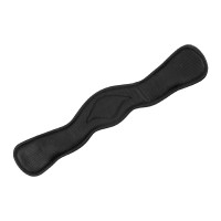 Sottopancia da dressage Equestro in morbida pelle Nero