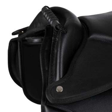 Sella completa Shetland con maniglia Supreme Nero