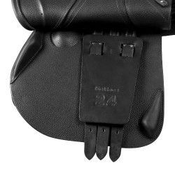 Sella da salto Acavallo Comfort Sublime KC Race 2.4 Nero