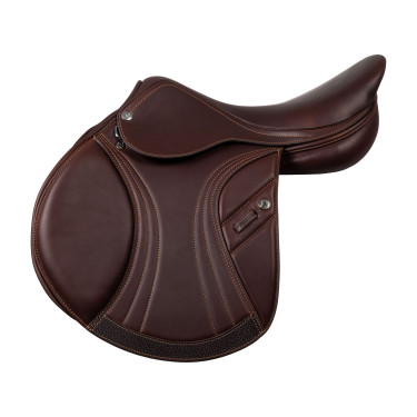Sella da salto Acavallo Comfort Sublime KC Race 2.4 Marrone scuro