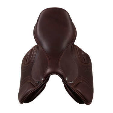 Sella da salto Acavallo Comfort Sublime KC Race 2.4 Marrone scuro