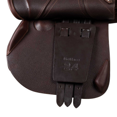 Sella da salto Acavallo Comfort Sublime KC Race 2.4 Marrone scuro