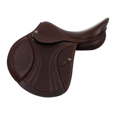 Sella da salto Acavallo Comfort Sublime KC Race 2.6 Marrone scuro