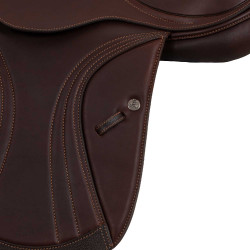 Sella da salto Acavallo Comfort Sublime KC Race 2.6 Marrone scuro