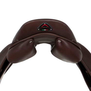 Sella da salto Acavallo Comfort Sublime KC Race 2.6 Marrone scuro