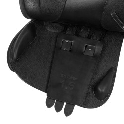 Sella da salto ostacoli Acavallo Professional Sublime KC Race 1.6 Nero