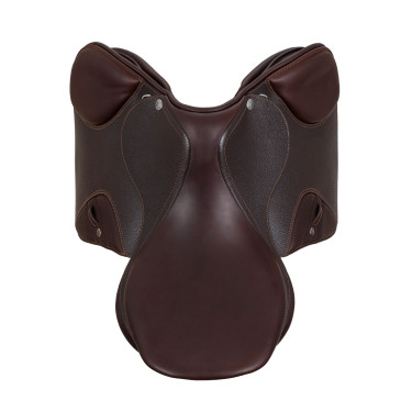 Sella da salto ostacoli Acavallo Professional Sublime KC Race 2.4 Marrone scuro