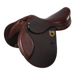 Sella da salto Equestro Evolution Pro Marrone scuro
