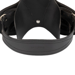 Sella da salto Equestro per cavallo giocattolo Nero