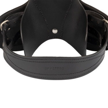 Sella da salto Equestro per cavallo giocattolo Nero