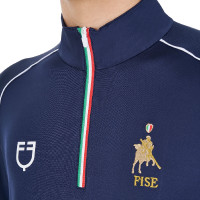 Sottostrato da allenamento uomo Equestro x FISE Blazer marine Blu marino