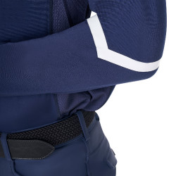 Sottostrato da allenamento uomo Equestro x FISE Blazer marine Blu marino