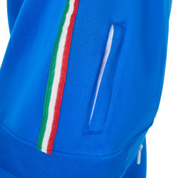 Felpa con cappuccio da donna Equestro x FISE Blu di Savoia