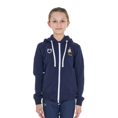 Felpa unisex per bambini Equestro x FISE Blazer marine Blu marino