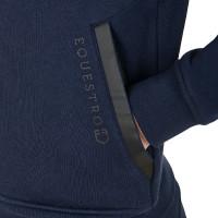 Felpa da donna Equestro Institutional con zip frontale Blazer marine Blu marino Felpa da donna Equestro Institutional con zip frontale Blazer marine Blu marino