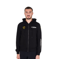 Felpa uomo con cappuccio Equestro Scuderia Nero Felpa uomo con cappuccio Equestro Scuderia Nero