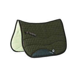 Tappeto Burioni cotone/lana Scafarda Verde