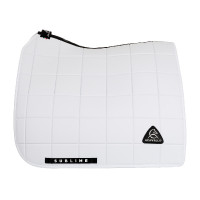 Sottosella da dressage Acavallo Sublime in tessuto tecnico a quadri Bianco Sottosella da dressage Acavallo Sublime in tessuto tecnico a quadri Bianco