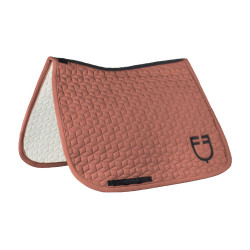 Sottosella da dressage Equestro trapuntato a cubetti Sequoia Rosso Sottosella da dressage Equestro trapuntato a cubetti Sequoia Rosso