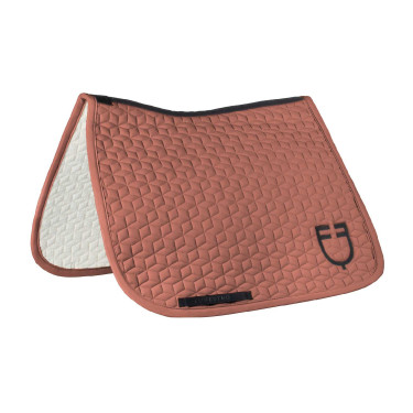 Sottosella da dressage Equestro trapuntato a cubetti Sequoia Rosso Sottosella da dressage Equestro trapuntato a cubetti Sequoia Rosso