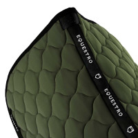 Sottosella da dressage Equestro trapuntato a cipolla Borsa da viaggio Verde