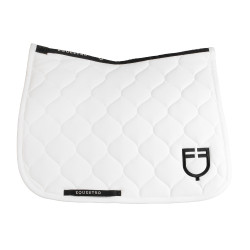 Sottosella da dressage Equestro trapuntato a cipolla Bianco Sottosella da dressage Equestro trapuntato a cipolla Bianco
