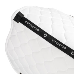 Sottosella da dressage Equestro trapuntato a cipolla Bianco Sottosella da dressage Equestro trapuntato a cipolla Bianco