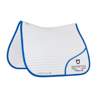 Sottosella da dressage Equestro x FISE con logo ricamato Blazer marine Blu marino