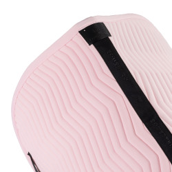 Sottosella da salto Equestro trapuntato Wave in tessuto tecnico Ballerine / caprifoglio Rosa