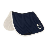 Sottosella da salto Equestro trapuntato Wave in tessuto tecnico Blazer marin / bianco antico Blu marino Sottosella da salto Equestro trapuntato Wave in tessuto tecnico Blazer marin / bianco antico Blu marino