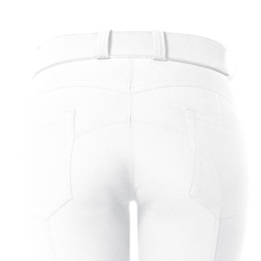 Pantaloni Flags & Cup Push up donna Bianco