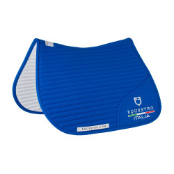Sottosella da salto Equestro x FISE con logo ricamato Blu di Savoia Sottosella da salto Equestro x FISE con logo ricamato Blu di Savoia