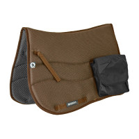 Sottosella inglese Burioni tasche TT + Sympa Marrone