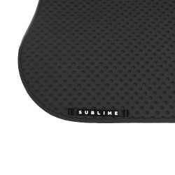 Sottosella CSO Acavallo Sublime in tessuto tecnico a pois Nero