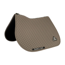 Sottosella CSO Acavallo Sublime in tessuto tecnico a pois Terra Marrone