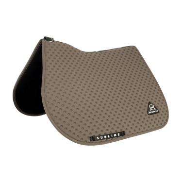 Sottosella CSO Acavallo Sublime in tessuto tecnico a pois Terra Marrone