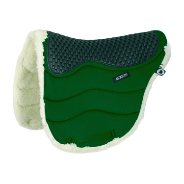 Sottosella endurance Burioni TT/Lana + Gel Verde cacciatore