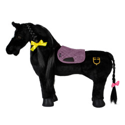 Tappetino Equestro per cavallo giocattolo Rosa grigio scuro Tappetino Equestro per cavallo giocattolo Rosa grigio scuro