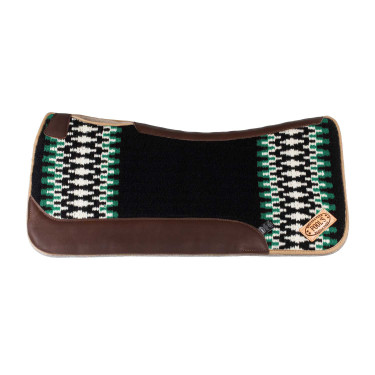 Tappetino western Pool’s classico Nero / bianco / verde