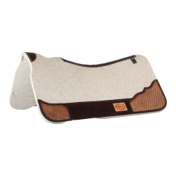 Sottosella western Pool’s in feltro Marrone