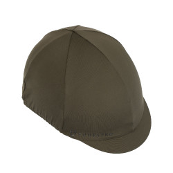 Cappellino equestre elastico Verde cacciatore