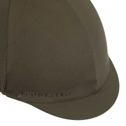 Cappellino equestre elastico Verde cacciatore